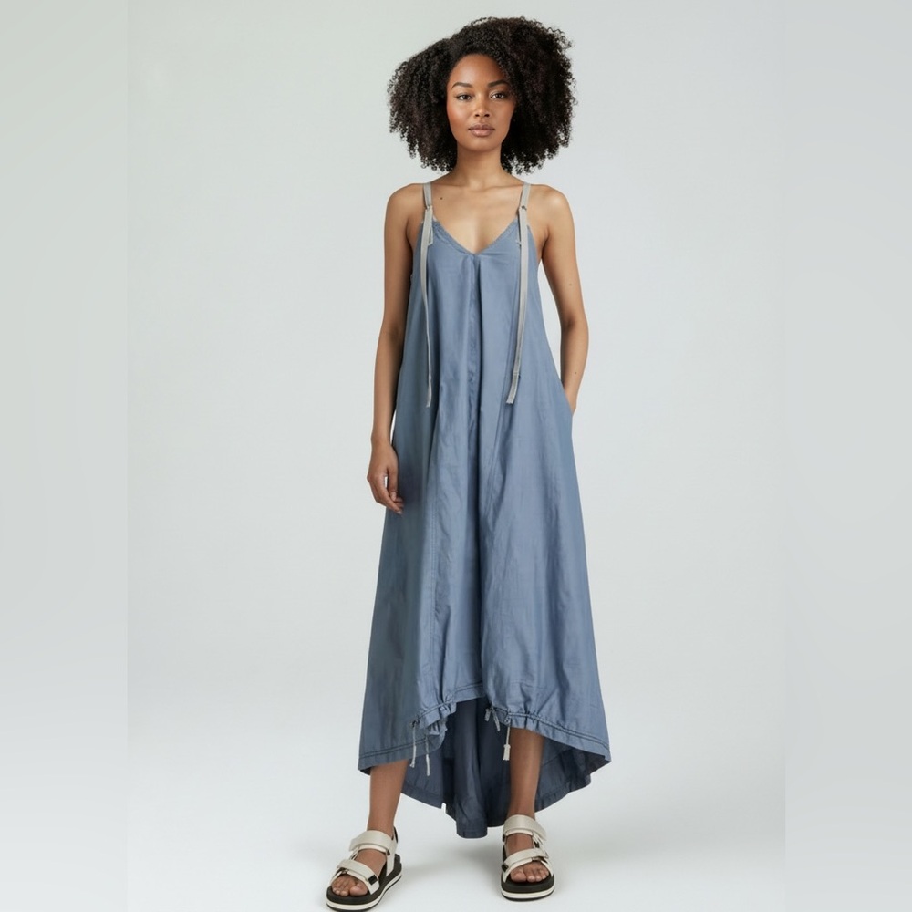 G-Star‎ Chambray High-Low Parachute Dress